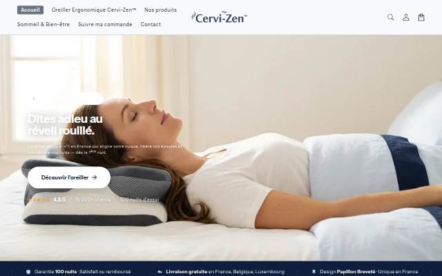 Cervi-Zen™ storefront