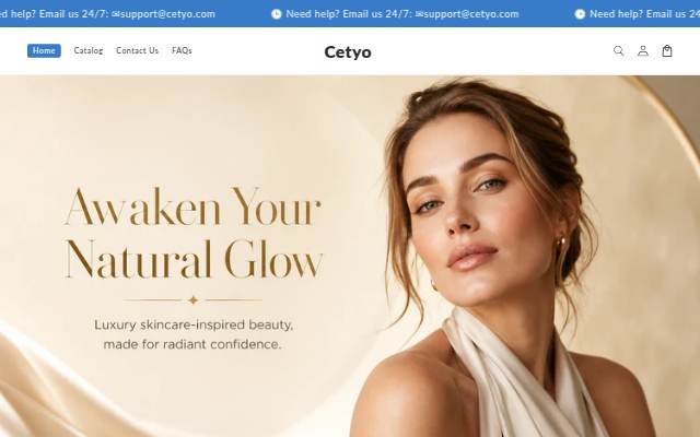 Cetyo storefront