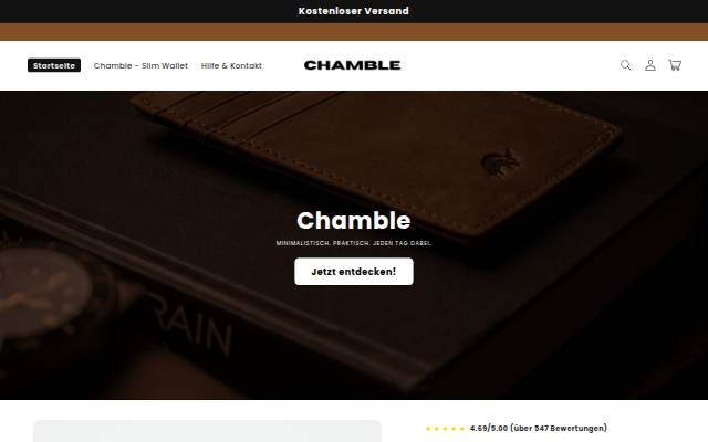 Montra da Chamble