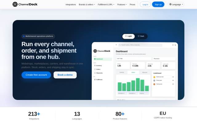 ChannelDock storefront