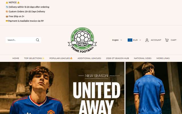 PRIME KIT SHOP storefront