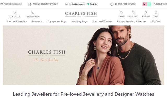 Charles Fish storefront