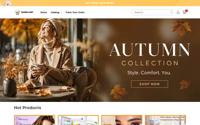 charm-cart storefront