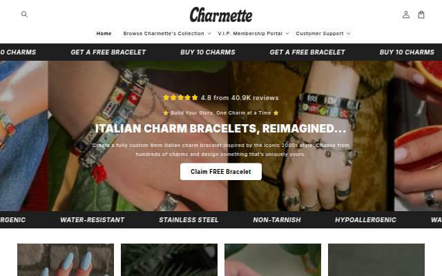 Charmette storefront