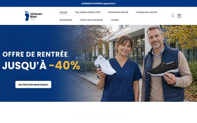 Chauss storefront