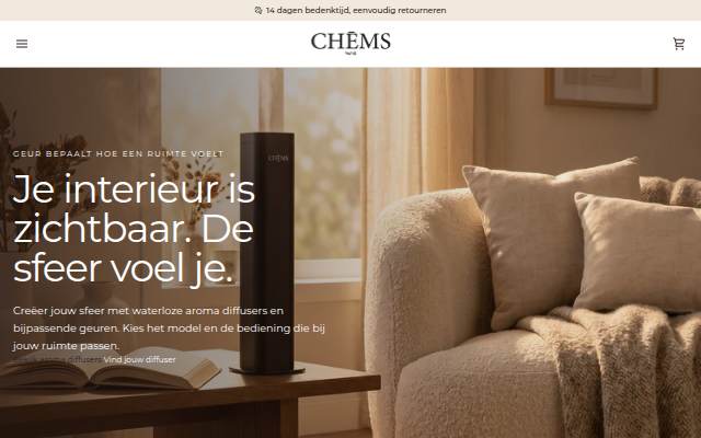 Montra da Chems Paris