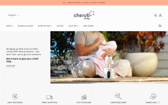 Cherub Baby storefront