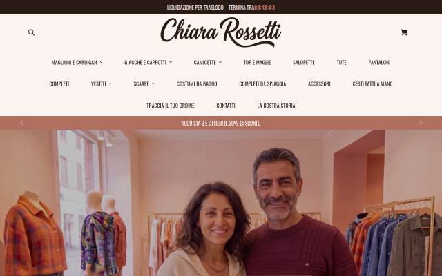 Chiara Rossetti storefront
