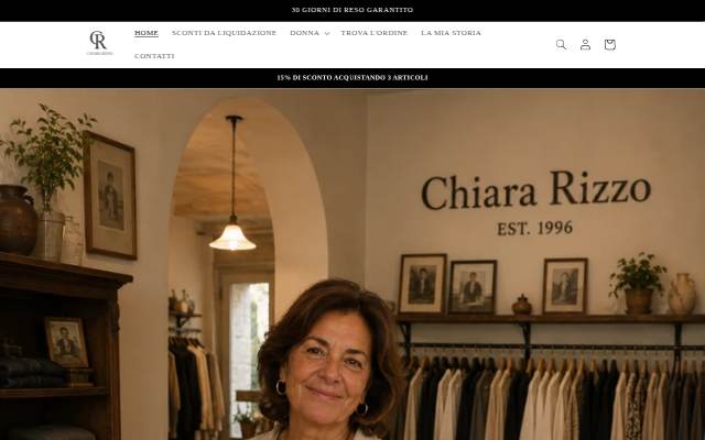 Montra da Chiara Rizzo