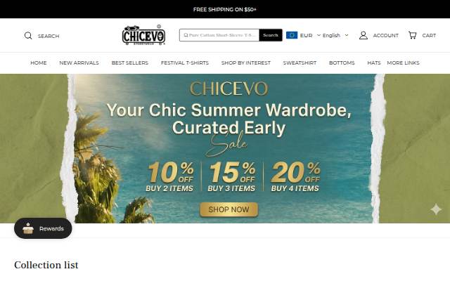 Chicevo storefront