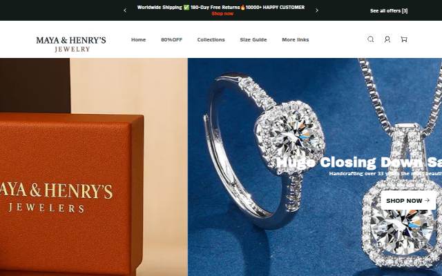 MayaHenry Jewelers storefront