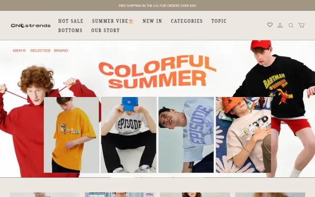 Chicstrends storefront
