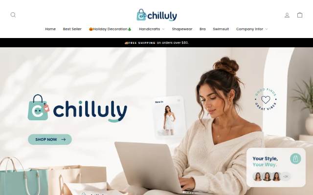 Chilluly storefront