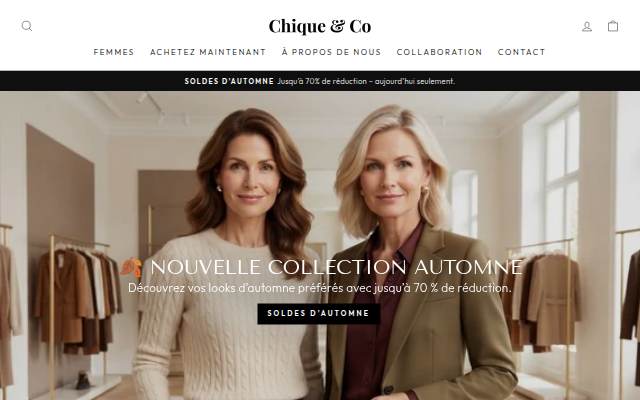 Escaparate de Chique &amp; Co