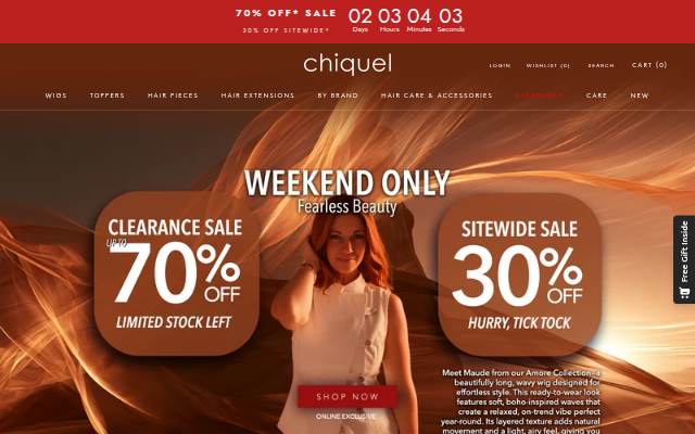 Chiquel UK storefront
