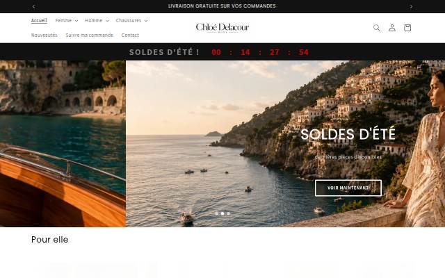 Chloe Delacour storefront