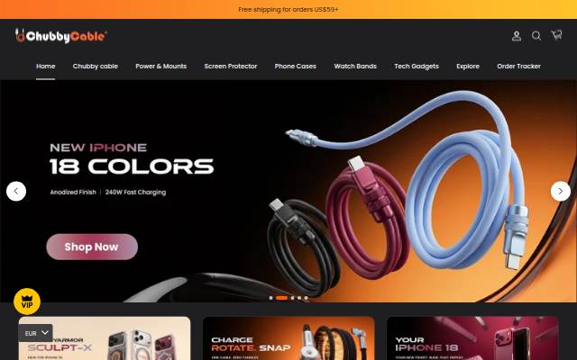 Chubbycable storefront