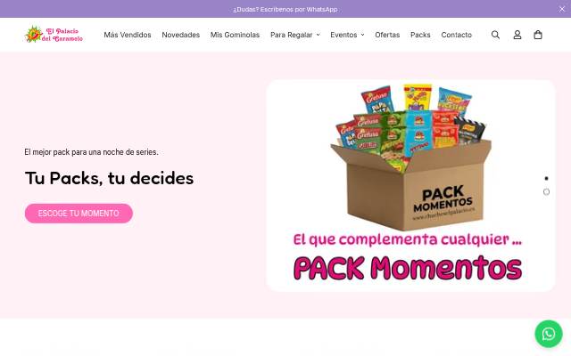 El Palacio del Caramelo storefront