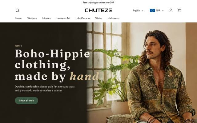 CHUTEZE storefront
