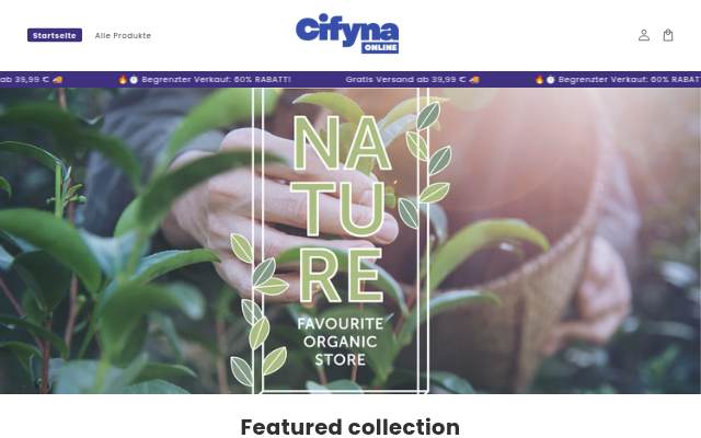 Cifryna storefront