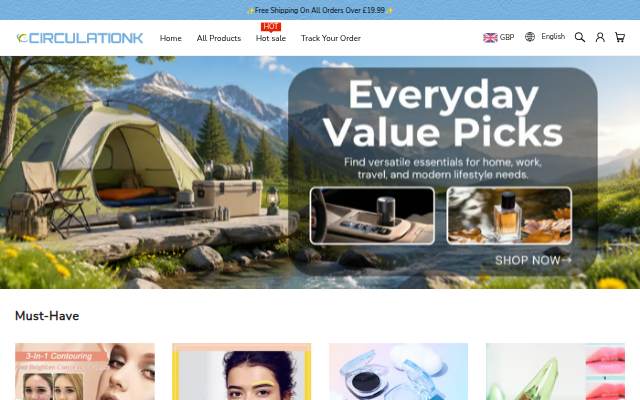 CIRCULATIONK storefront
