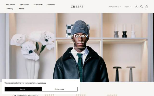 Startseite von Ciszere