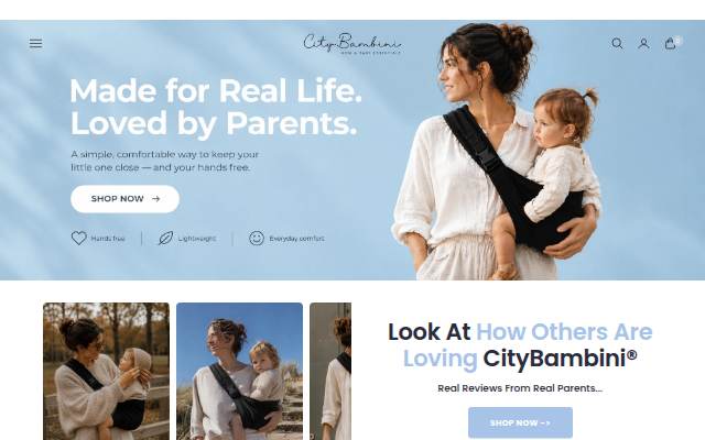 CityBambini® storefront