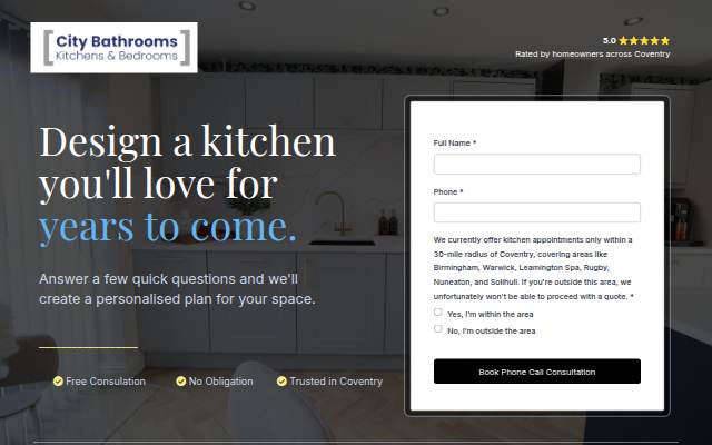 City Kitchens storefront