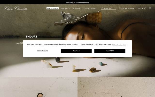 Vitrine de Claire Charlotte