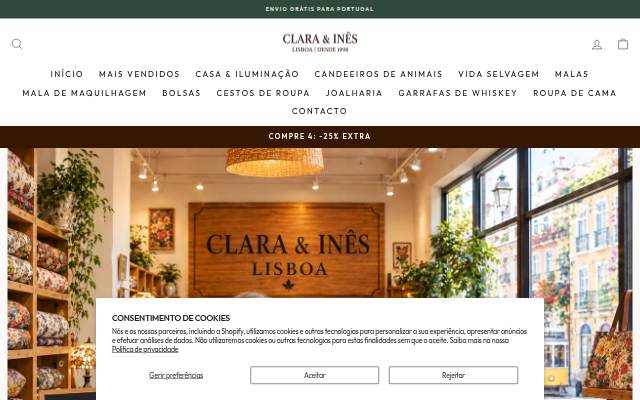 Montra da Clara &amp; Inês Lisboa