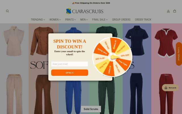Escaparate de clarascrubs