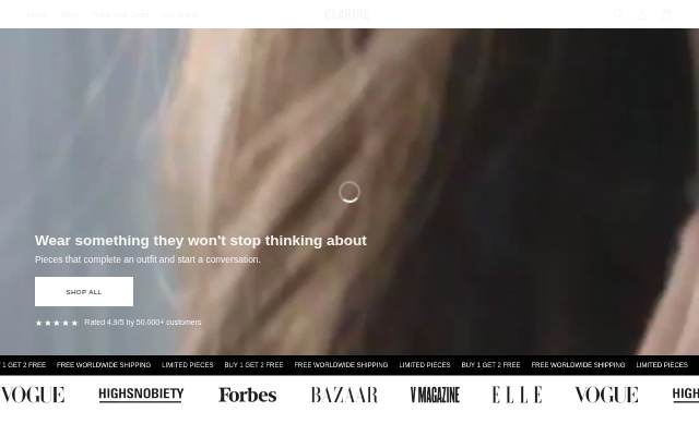 CLARINE storefront