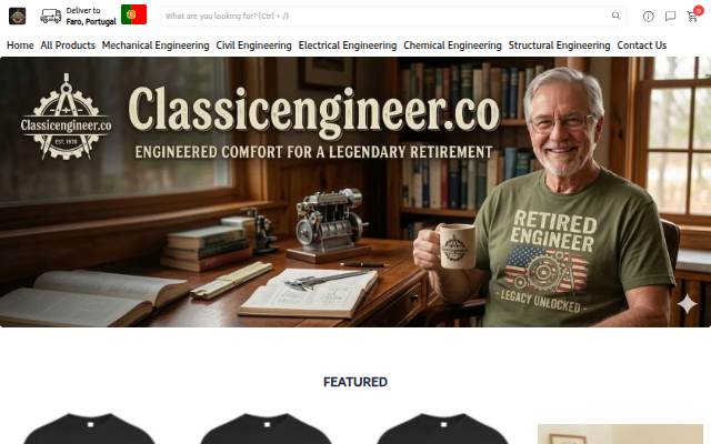 classicengineer.co storefront
