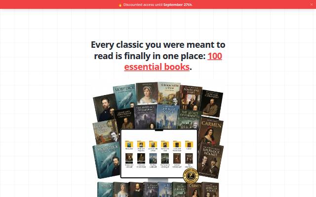 Classic Books storefront