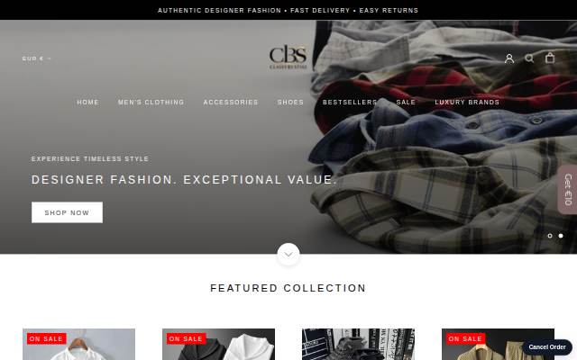 ClassyByStyle storefront