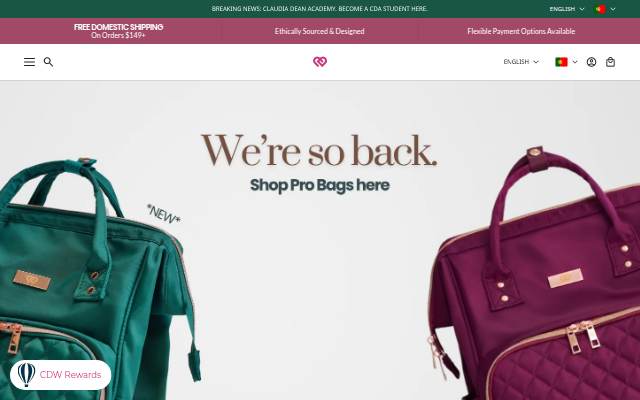 claudiadeanworld.com storefront