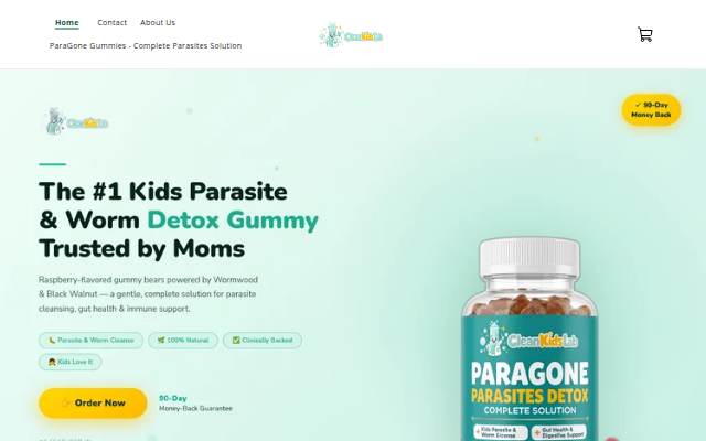 CleanKids Lab storefront