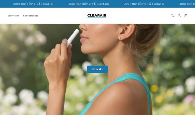 ClearAir SE storefront