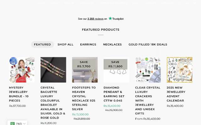 Clear Crystal storefront
