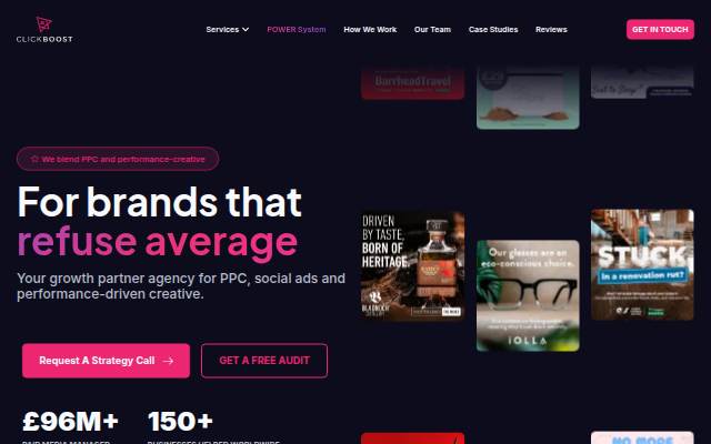ClickBoost storefront