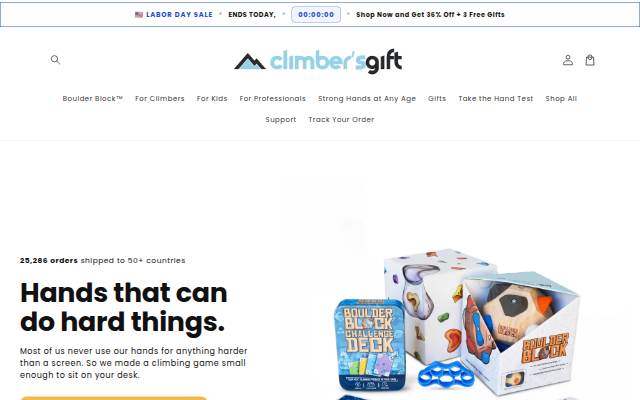 ClimbersGift storefront