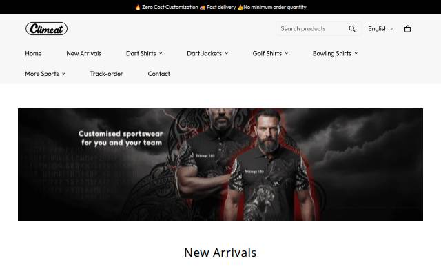 Climcat UK storefront