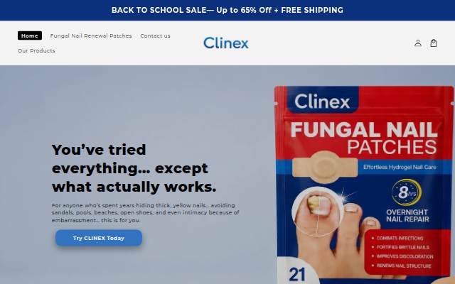 ClinexLab storefront