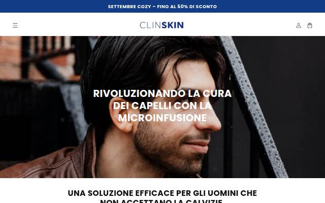 ClinSkin IT storefront