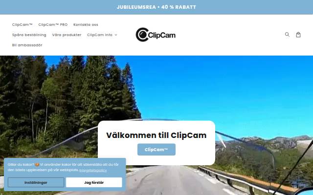 Startseite von ClipCam