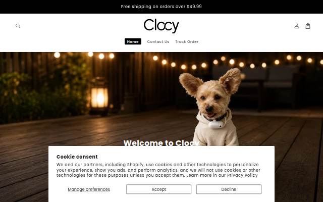 Clocy storefront