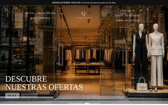 Cloe Ferrer storefront