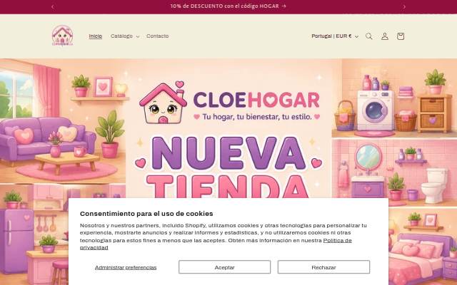 CLOEHOGAR storefront