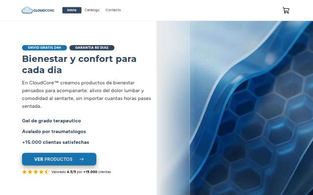 CloudCore storefront