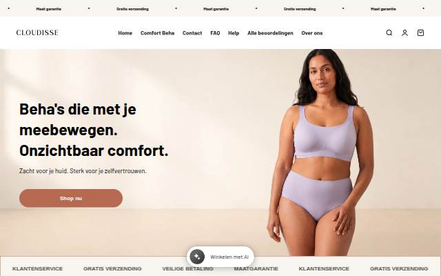 Startseite von Cloudisse EU